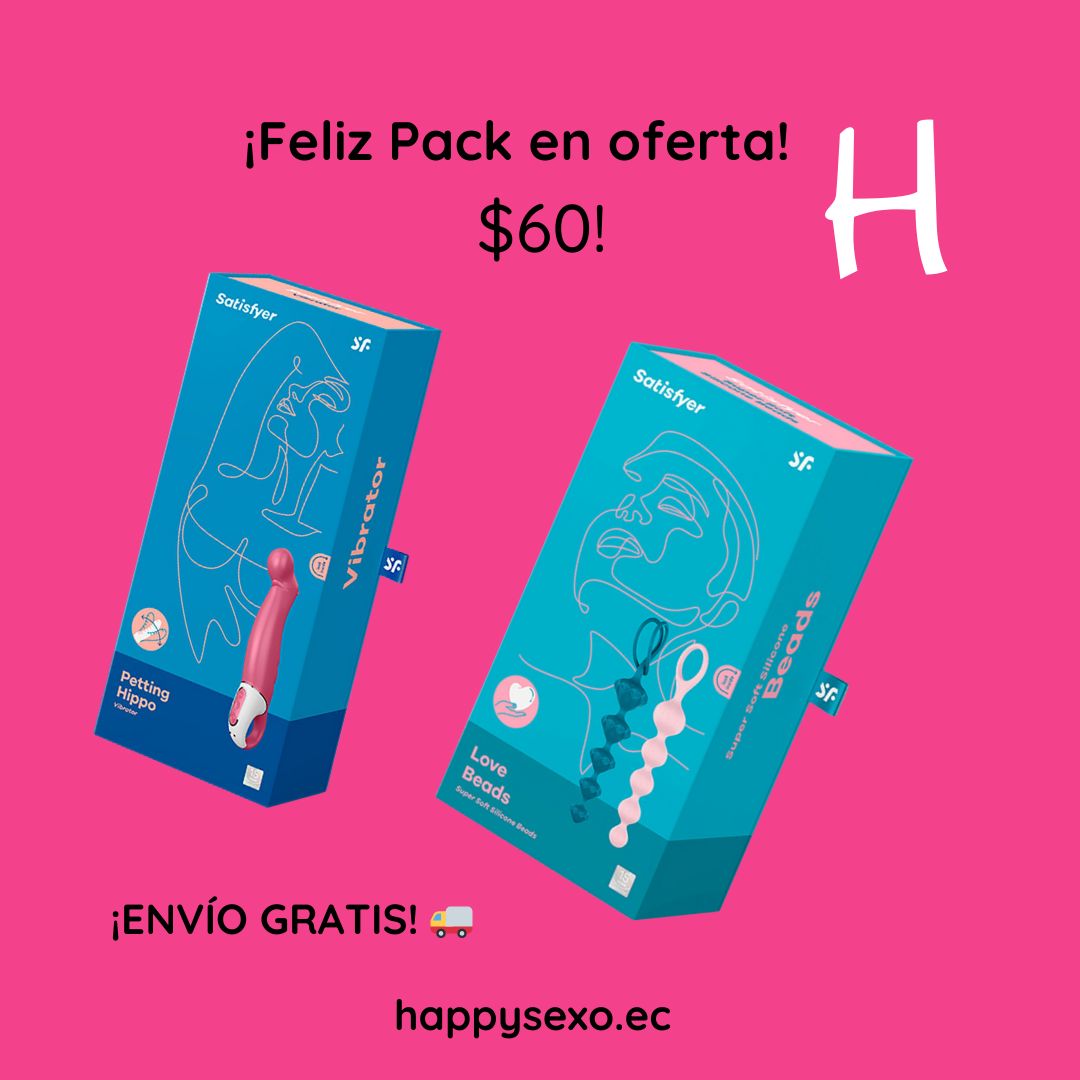 ¡Ahorra y explora con el Pack Satisfyer Hippo + Beads!🌟 Por solo $60, lleva tu placer al siguiente nivel y disfruta del envío gratis. Antes $110 
Detalles aquí: buff.ly/3UcqFMA #Ecuador #Quito #sexshopEcuador #Gye #OfertaEspecial #Ahorro #Placer