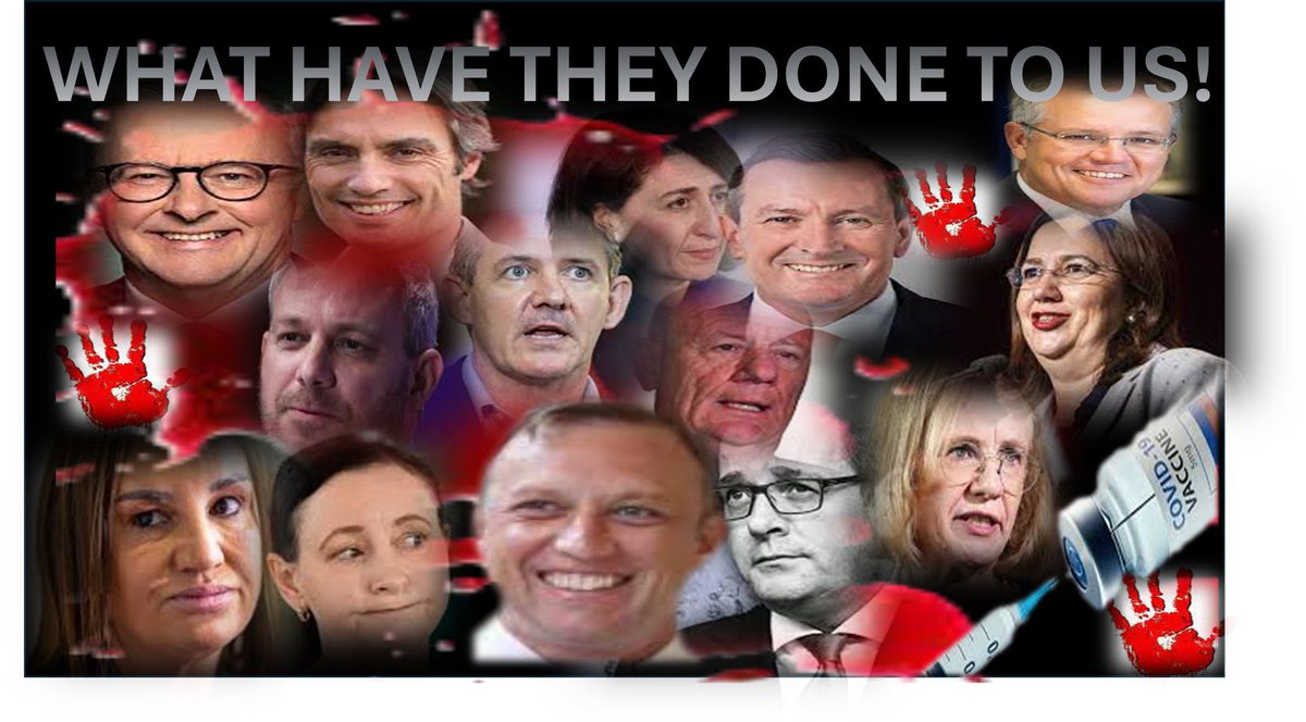 makeOZGreat's tweet image. Meanwhile in Australia we have treasonous, corrupt politicians being held accountable for NOTHING, all while pocketing their life pensions. 
#SackLabor #AlboMustGo #arrestThemAll #liars #CrimesAgainstHumanity #Pfizer #slugate #NoAmnesty #DictatorDan #prison #FreeSpeech #eKaren