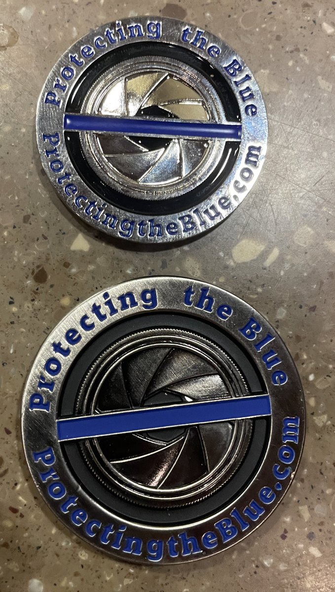 The top coin is what we give to our heroes to carry for good luck. The bottom coin is our limited edition!  You can win one and a PtB #PoliceWeek2024 and more swag on our final raffle!  We leave for #policeweek in 8 days! #oplive #opnation 👇

zeffy.com/en-US/ticketin…