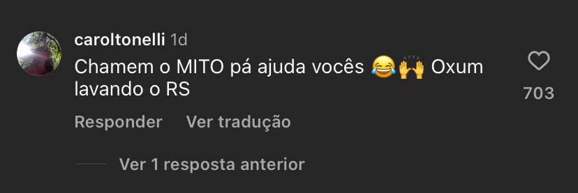 ViuvaDoManning's tweet photo. Eu pensando em formas de ajudar as pessoas que perderam tudo no Rio Grande do Sul e me deparo com os seguintes comentários na página do @MidiaNINJA: https://t.co/Q6NYVJb5Xf