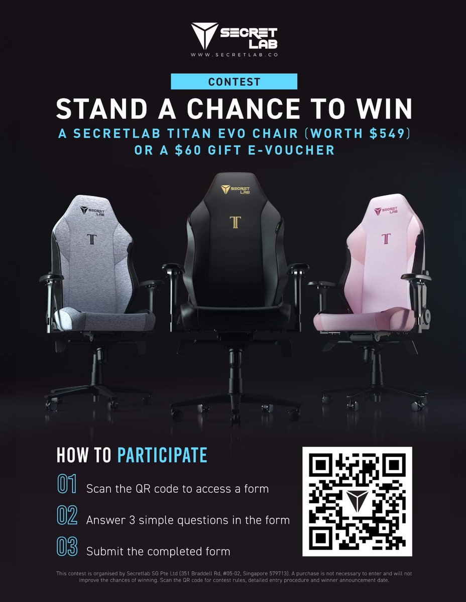 🌟 Our Special Guests are raving about the award-winning comfort powered by @secretlabchairs, the official chair partner for 2024! Now it's your chance to experience the elite seat! 🎉 Enter the contest for a shot at winning your very own chair! ➡️ bit.ly/3J8K8ak