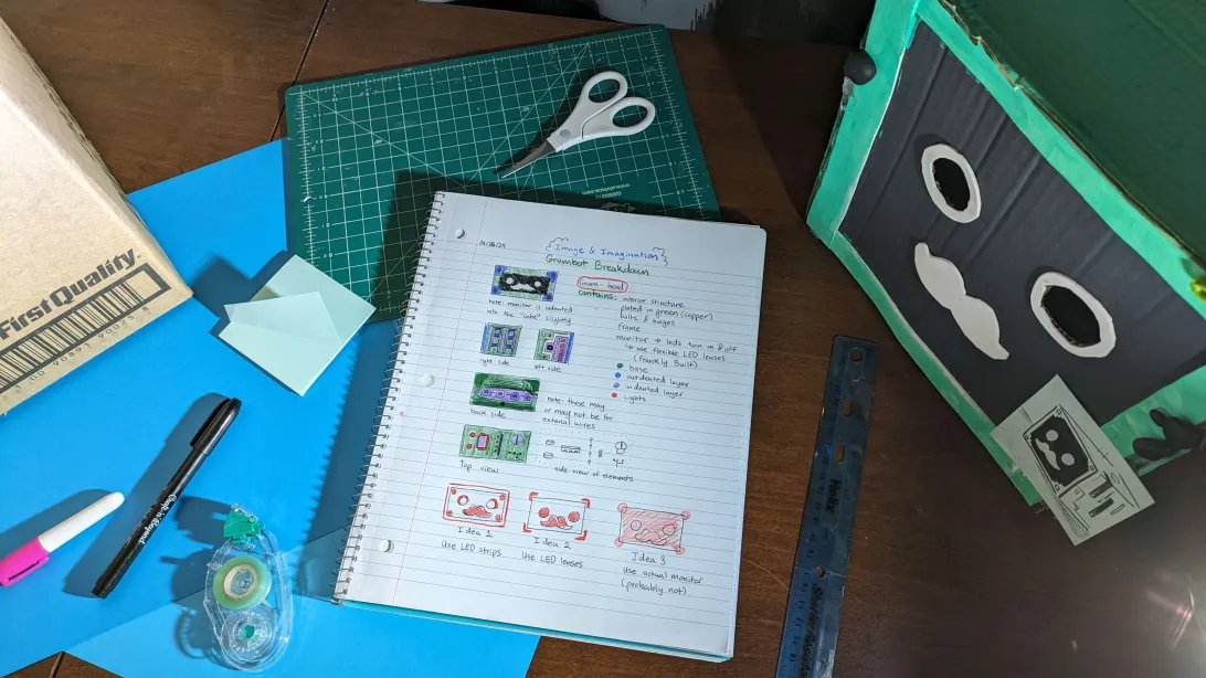 SashinkaCreates's tweet image. Project Grumbot: Late Night Prep Work
#hermittwt #Hermitcraftfanart #hermitcraft #grumbot