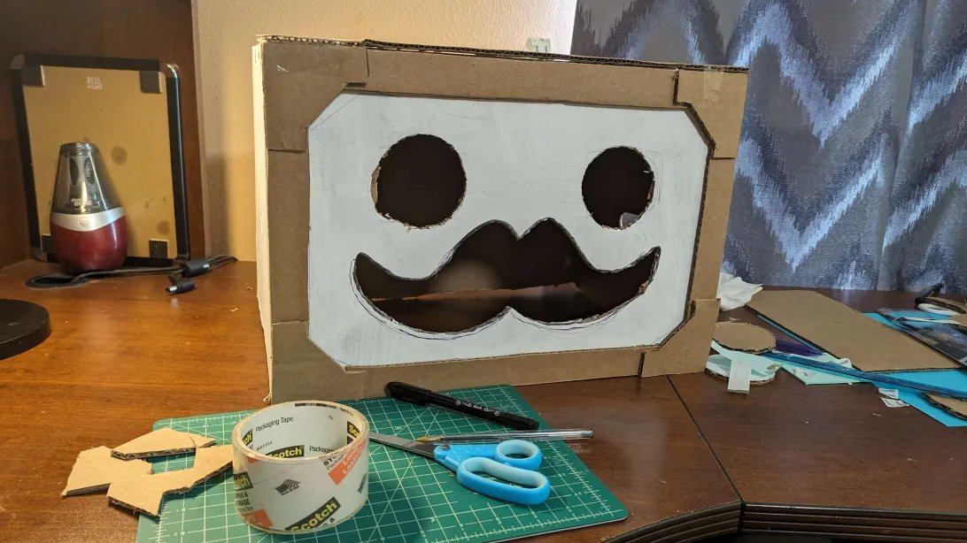 SashinkaCreates's tweet image. Project Grumbot: We're getting there!
#hermittwt #Hermitcraftfanart #Hermitcraft #grumbot