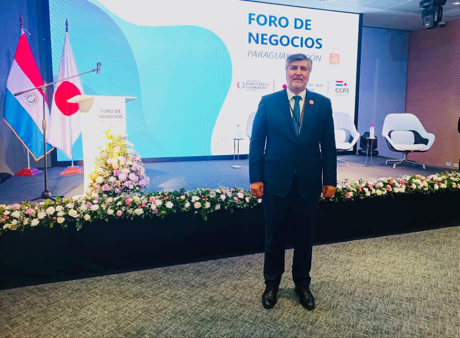 conatelpy's tweet image. 🇵🇾🇯🇵| Foro de Negocios Paraguay - Japón

El Presidente de la Comisión Nacional de Telecomunicaciones, el Ing. Juan Carlos Duarte Duré, participó en este evento trascendental para la cooperación entre Paraguay y Japón🤝

#CooperaciónTecnológica #ParaguayJapón