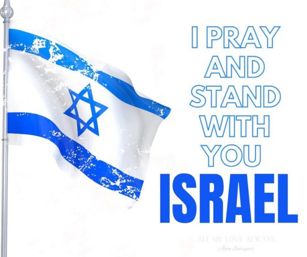 Now more than ever we need to show our support for Israel . 🇮🇱