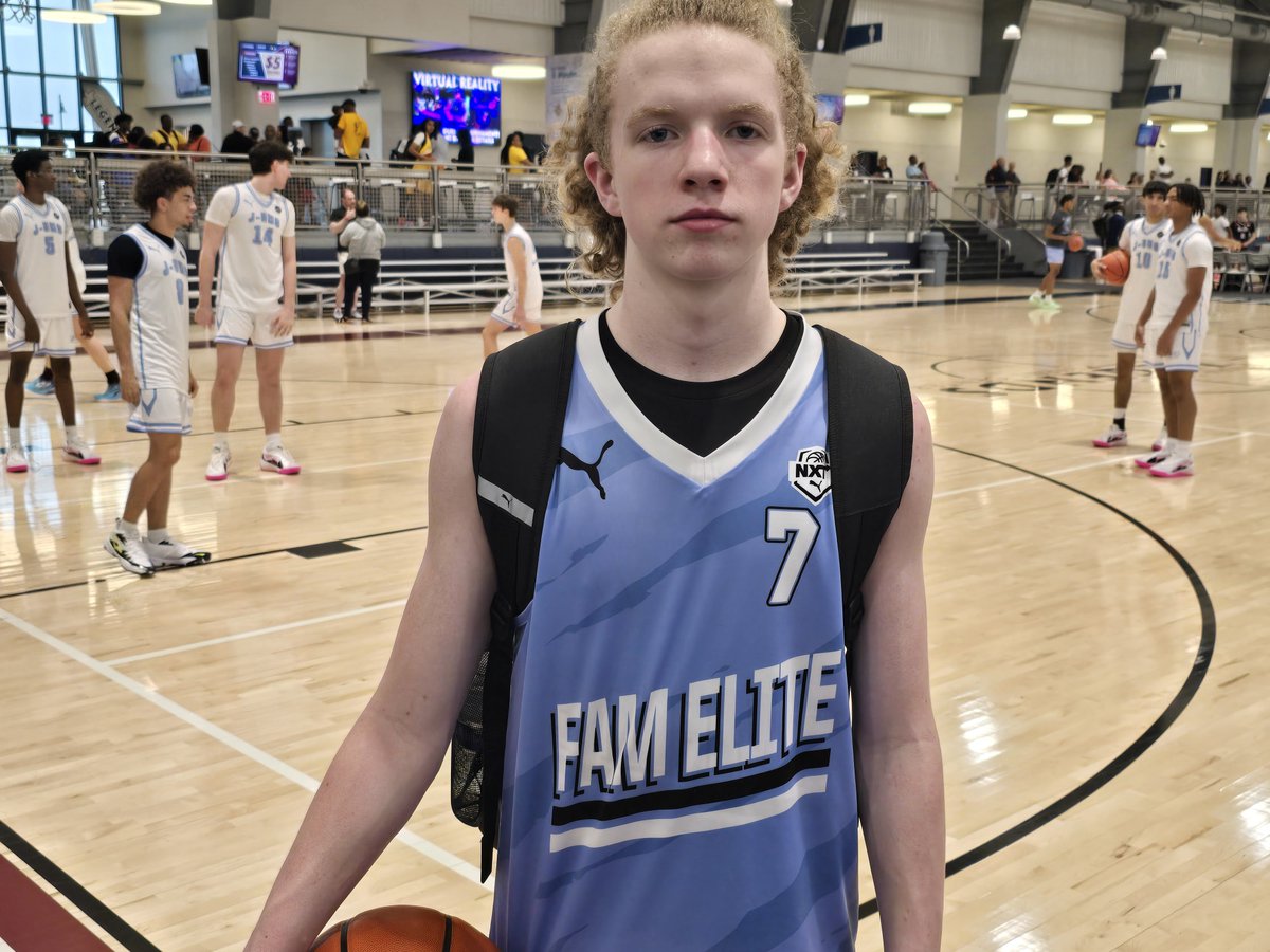 Axel Anderson ('27) 6-1 Guard - Fam Elite NXT 15U Axel Anderson played with a high degree of toughness on both ends and did a great job of attacking the rim and consistently knocking down open shots. Anderson did a good job of displaying his solid court vision and high IQ