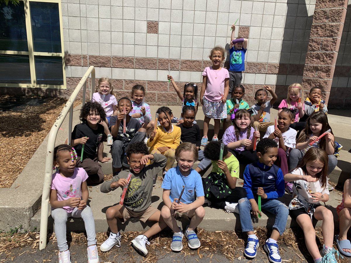 A glimpse into some ABC countdown fun in Kindergarten this past week! E is for explore - we went in a scavenger hunt. F is for friends - we played “find a friend who.” G is for games, H for hats, and I for ice pops! 💛 <a href="/RStar512/">Rising Star Elementary ⭐️</a>