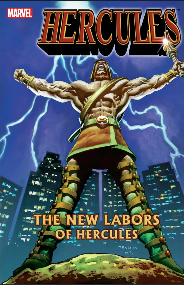 Volví a leer 'Hercules: The New Labors' por Frank Tieri y Mark Texeira. QUE HERMOSA HISTORIA. Recomendadísima.