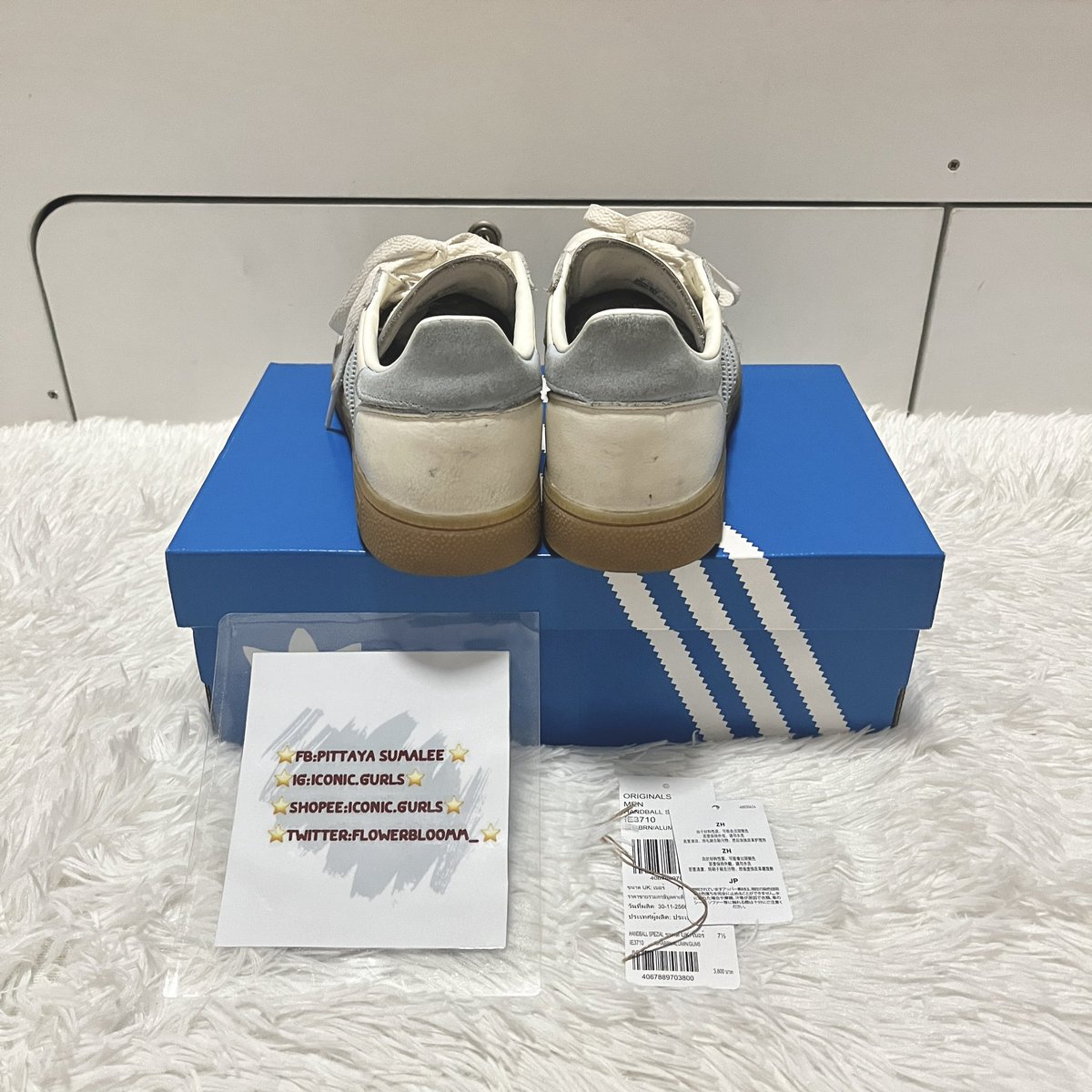Musuzaka_'s tweet photo. 🩵🤍ส่งต่อAdidas Handball Spezial Blue🤍🩵
📌สภาพUsed ของแม่ค้าเอง🫶🏻
📌2,850-.รวมส่ง
📌Size 7.5uk ยาว25.5cm **เหมาะกับเท้าSize40**
📌อปก.Tag+กล่อง+ถุง
🙏🏻สนใจจริงๆDmมาขอดูรูปเพิ่มเติมได้ค่ะ🙏🏻 https://t.co/B2ZfWpA5or