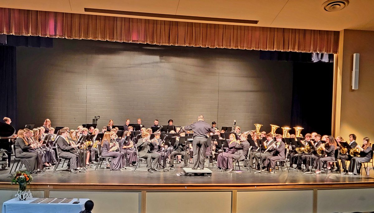 Lucky to end a week witnessing the <a href="/Mehlville_HS/">Mehlville High School</a> Brass Band, Concert Band, and Symphonic Band reach the souls of the audience. The music they made captured all. No doubt these 23 Seniors will impact future. Thank you Mr. Brown and Mr. Kremer. <a href="/MehlvilleSD/">Mehlville School District</a> #msdr9 #msdr9finearts