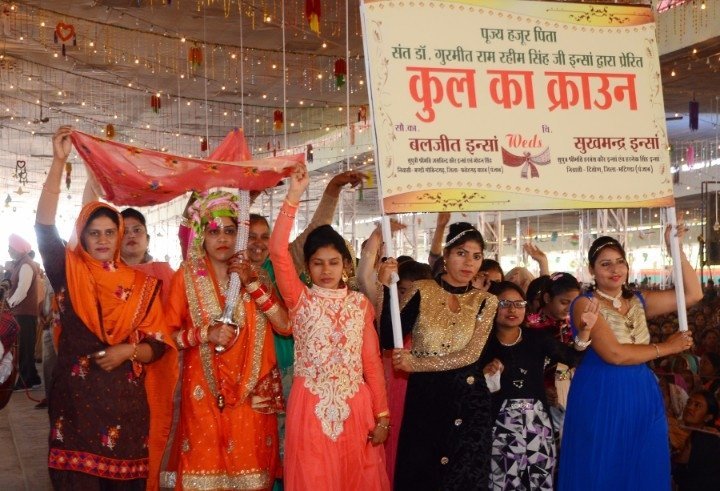 Dera Sacha Sauda has been carrying on hundreds of soulful works on a global level that are bringing glory to women at large.
Saint Gurmeet Ram Rahim Ji commenced multitudinous welfare works ( Kul Ka Crown ) to empower women
#TheProudDaughters