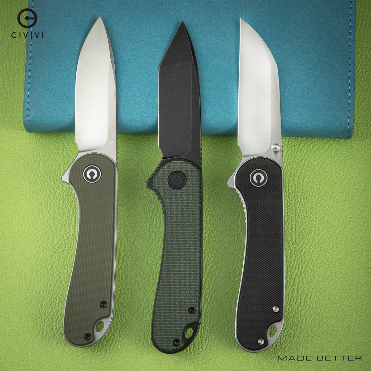 The fan-favorite Elementum with different blades. Which blade suits your style? civivi.com