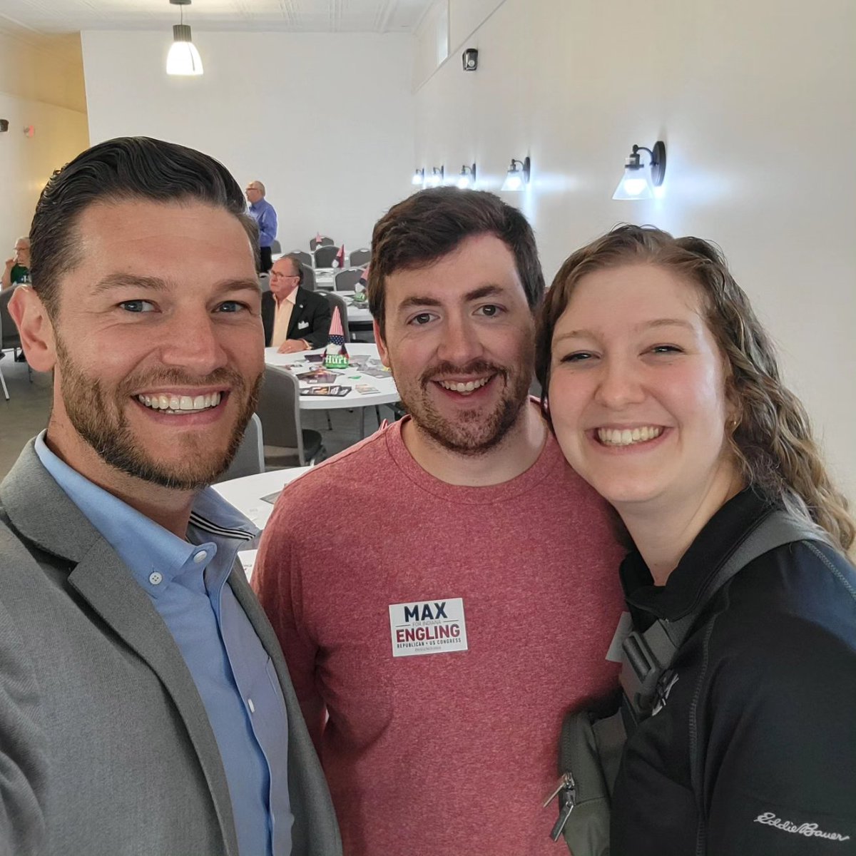 Great brunch this morning with the Grant County Republican Party women's club!

Good food and even better fellowship.

#IN05 #Indiana #IndianaPolitics #Congress #Candidate #Voters