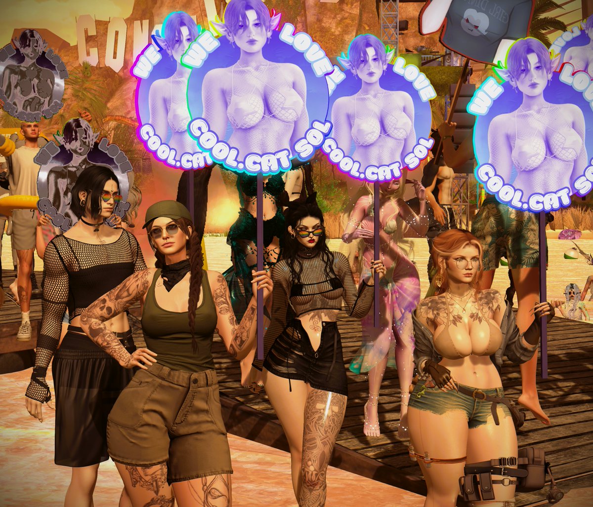 COME LISTEN TO <a href="/CoolCatSL/">Bad Cat</a> SING AT CONCH ISLAND! Because they are an AMAZING singer! 

They are going until 7pm slt! maps.secondlife.com/secondlife/Con…

 #SecondLife #ConchIsland2024