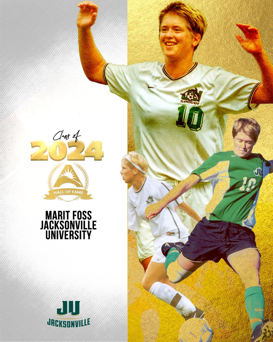 2️⃣7️⃣ More Days! 

@ASUNSports will honor @JAX_WSOC's Marit Foss as one of the newest members of the ASUN Hall of Fame class on May 30th! 💯👏

📺 | youtube.com/watch?v=IXQIXn…

#ASUNBuilt | #JUPhinsUp 🐬