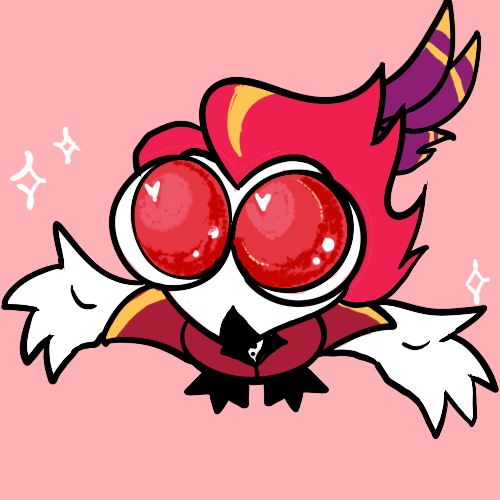 WaffleBox_o7's tweet photo. Vassagoober :) 💖🦜⭐️
#Vassago #Parrotguy #HelluvaBoss #HelluvaBossSeason2 https://t.co/LhR7GId1MJ