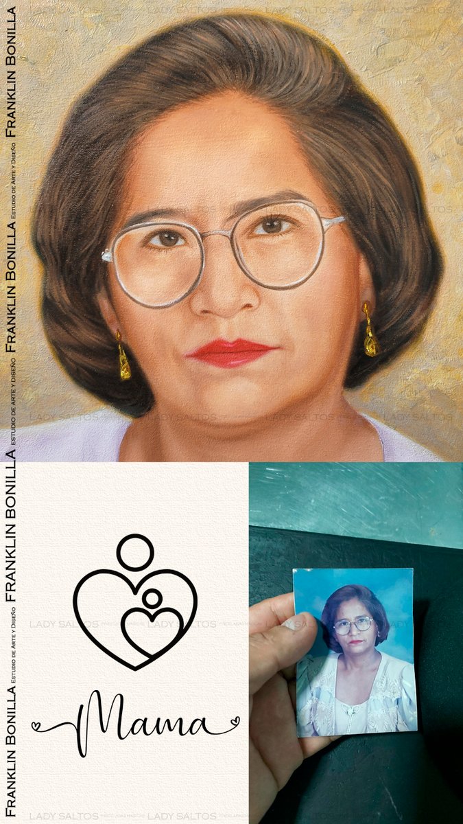 ladysaltosm's tweet photo. Crea un recuerdo eterno con un retrato pintado al óleo de mamá. 📸💖 Restauramos tu fotografía dañada por el paso del tiempo y personalizamos cada detalle para que tu retrato sea único. 💐

#LadySaltos #Retrato #Mamá #DíaDeLasMadres 🎨 

¡Escrpibeme! https://t.co/gXAlTziCwC 📲🎨 https://t.co/c5gWMIRZNM