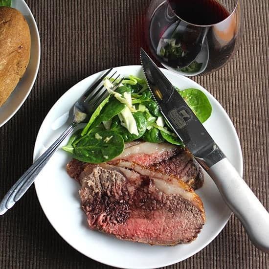 Strip Roast with Red Wine Sauce buff.ly/4b1UoO6