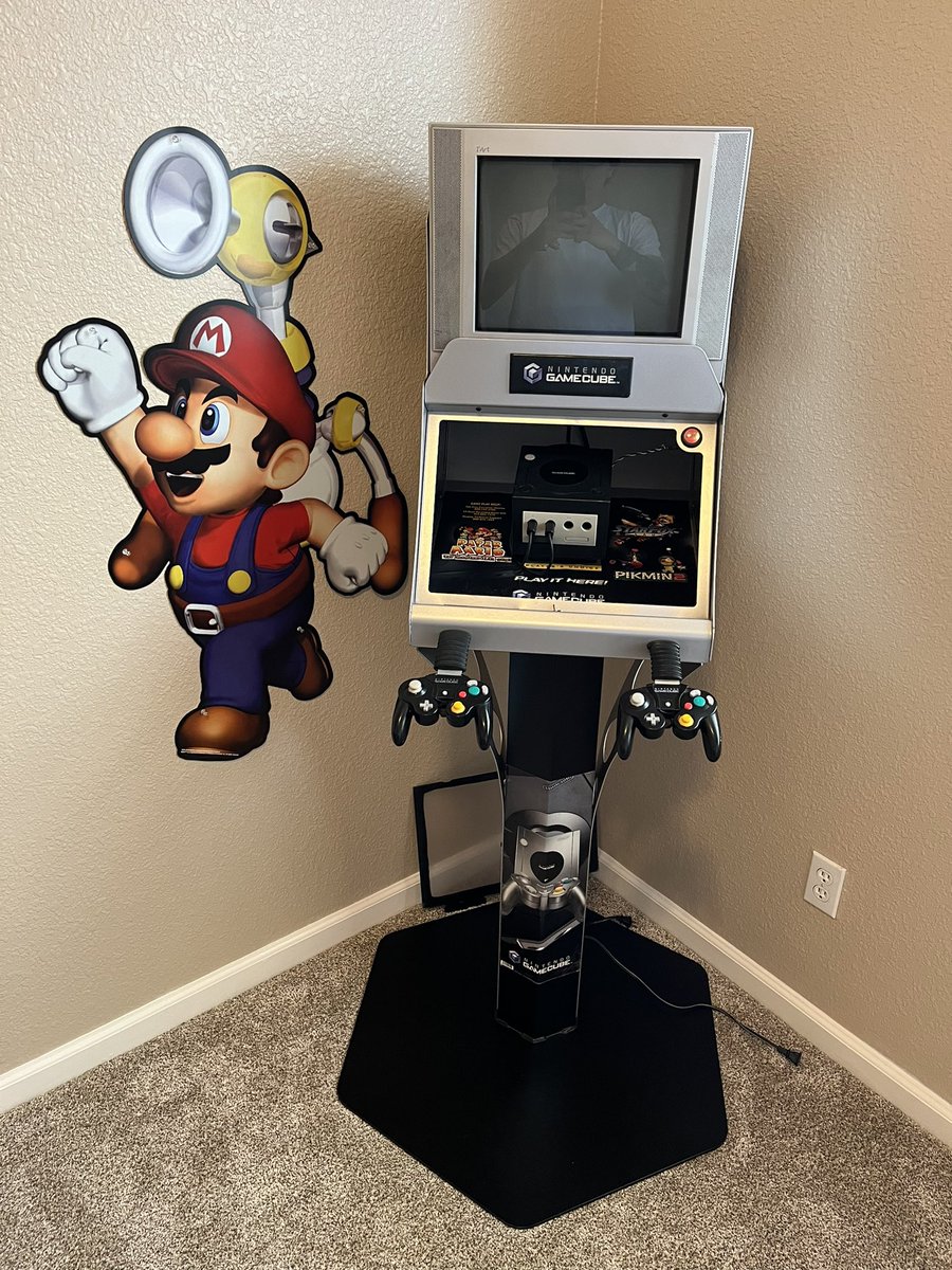 mario has survived the move ! 📦