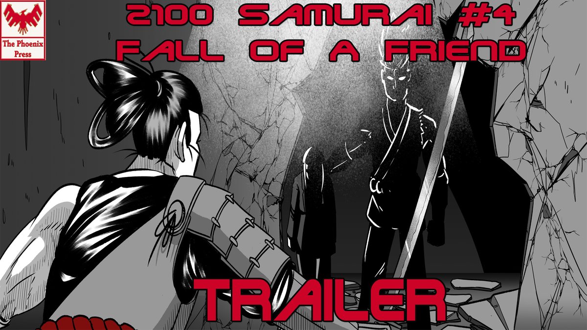 Here ya go everyone! Check out the trailer for my upcoming comic 2100 Samurai #4: Fall Of A Friend. Made by the very talented @Lugbzurg Make sure to catch the launch stream this Friday May 10th at 6pm est. (link in comments) #ironage