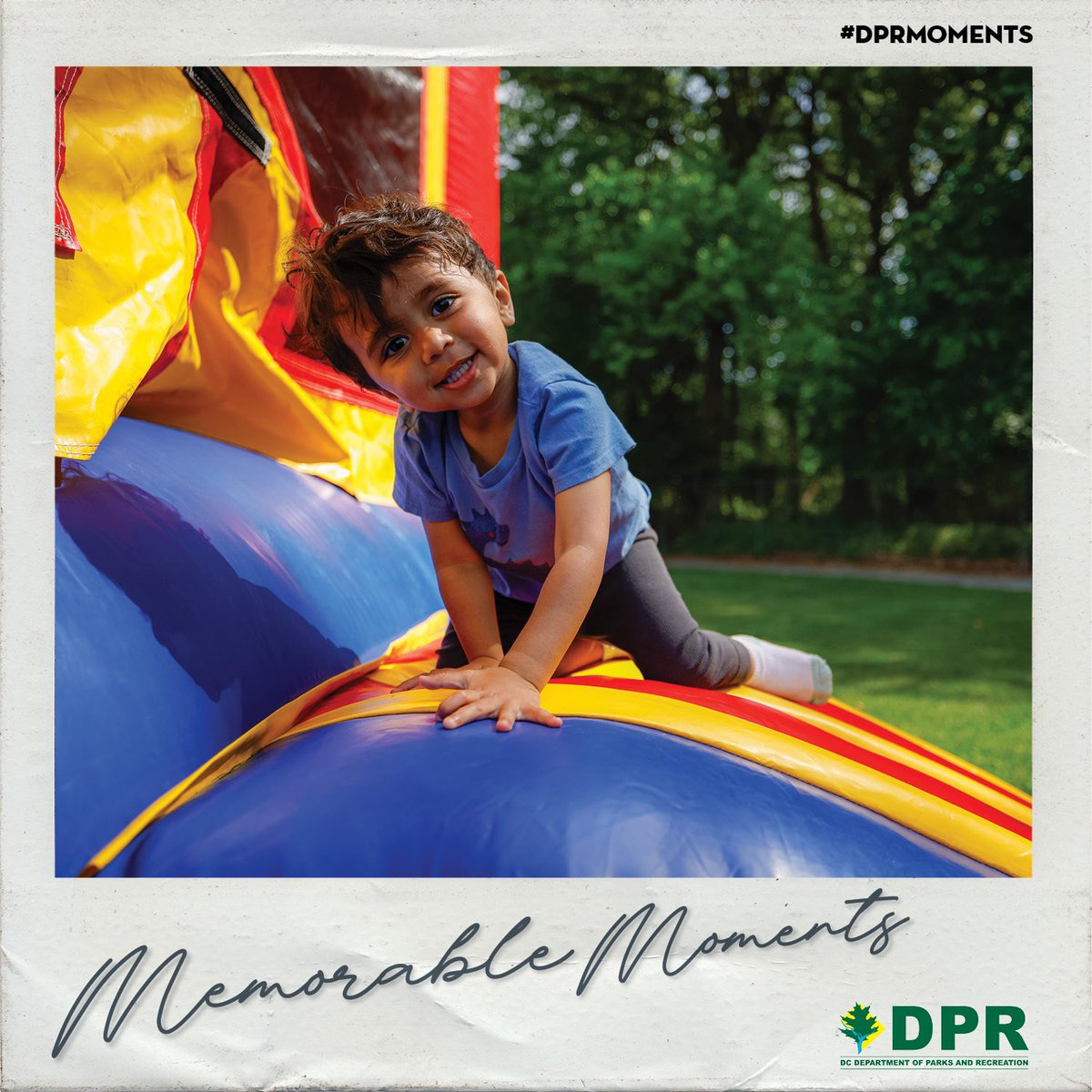 ￼Co-Op Carnival at North Michigan Park today we created memorable moments for some of youngest program participants. #RECforALL #DPRmoments
