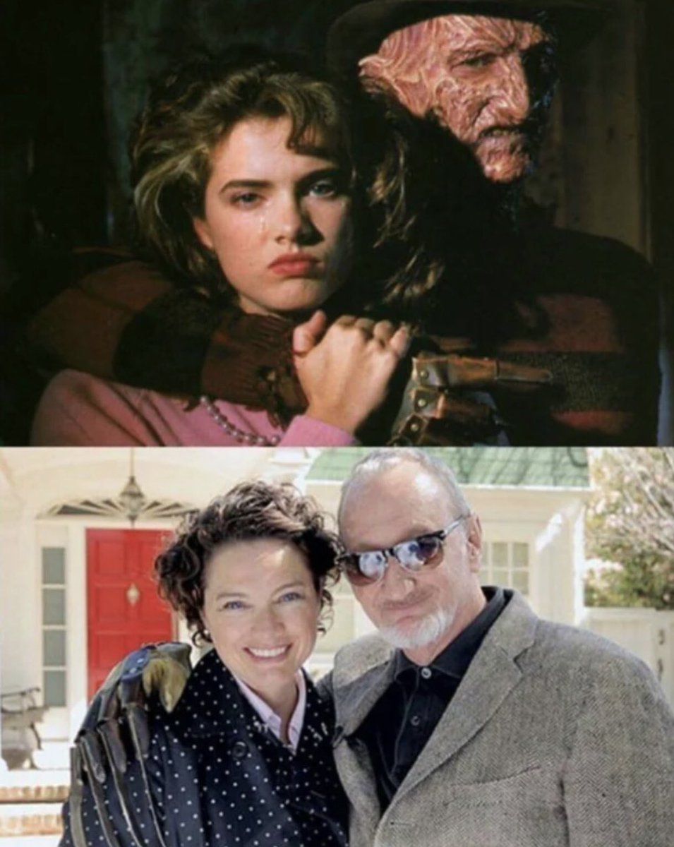 Whenever You’re Confronted with an Opponent, Conquer Him With Love. #NightmareOnElmSt #FreddyKrueger #RobertEnglund #NancyThompson #HeatherLangenkamp #80sHorror