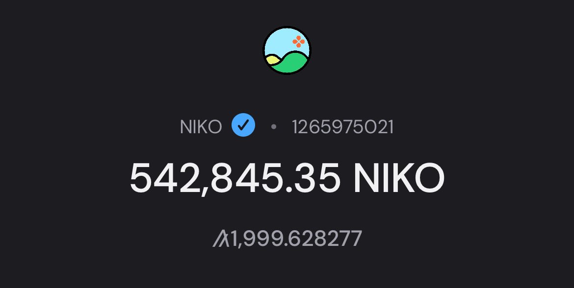 Scooped over 500k $NIKO for Shitty Kitty holders. Will be doing some giveaways in Discord in the near future. Might want to join if you haven’t! 🙌