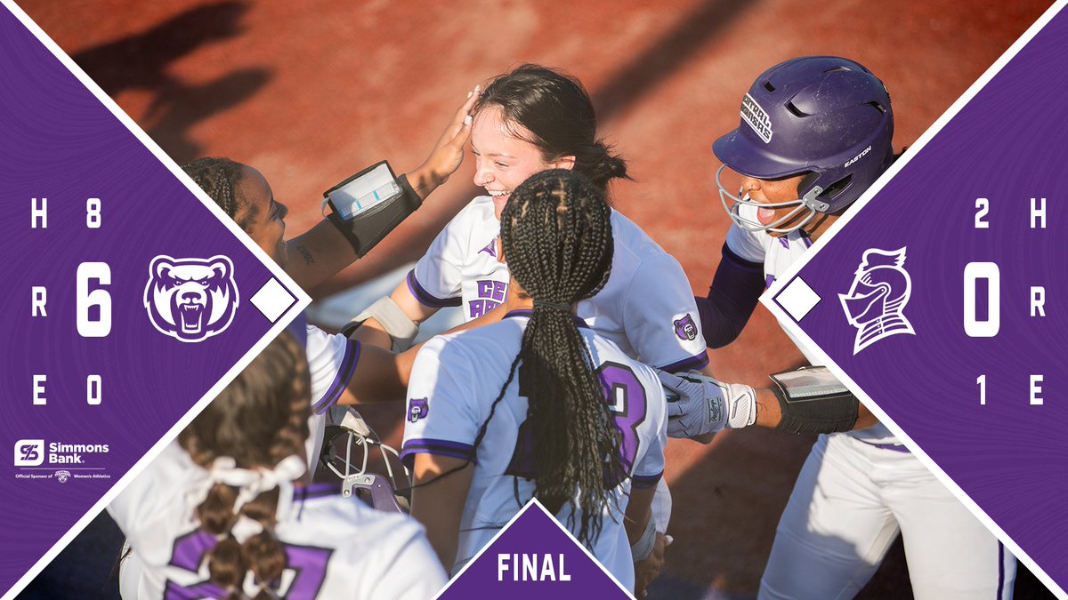 Final | BEARS WIN! We knock the ball all over the place and start this series with a DUB! #BearClawsUp