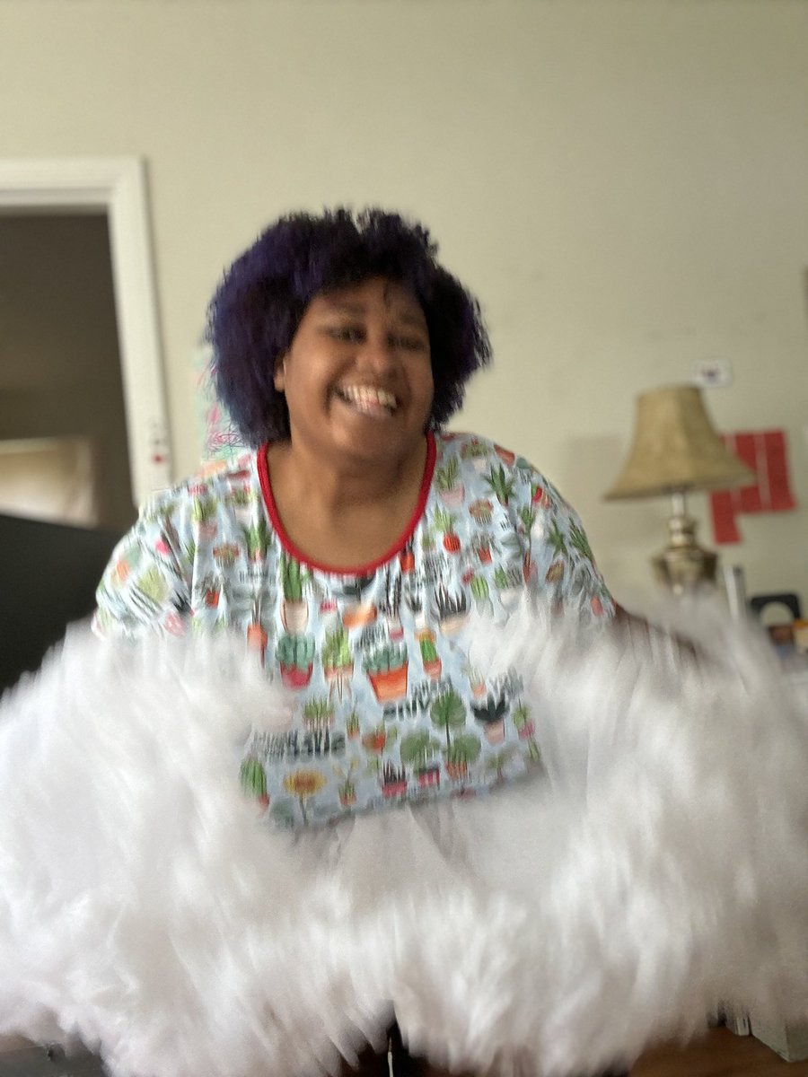 TeddysBittyBaby's tweet photo. Absolutely obsessed with my new onesie and tutu! They’re so cute and comfy!! New little clothes always make me so happy!! https://t.co/mLL9IcMOrm