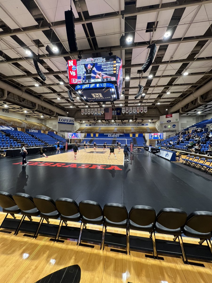 Husker Spring Coaches Clinic ✅ Thank you Concordia University @cunevolleyball for having us demo for you we had a blast! 💙#gobearcats #gobulldogs #gohuskers