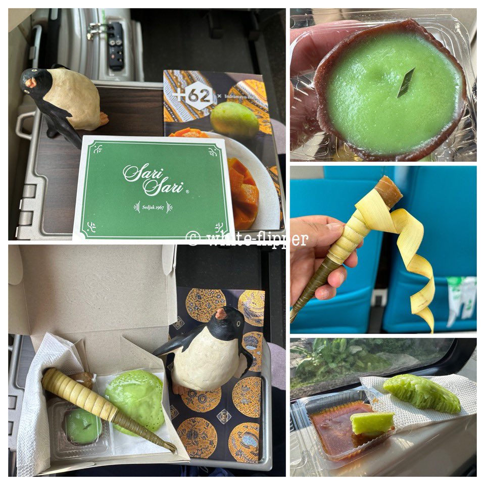 whiteflipper's tweet photo. 軽食をいただきました
インドネシアのお菓子3種
ウマウマ
#Plus62  #旅ペンギン　#ジャカルタ https://t.co/gMpjBOEXdg