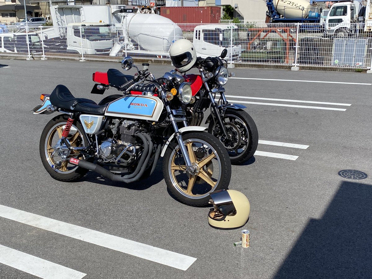 junchan_400f's tweet photo. ツーリング開始🏍 https://t.co/EZrbKhyIbN