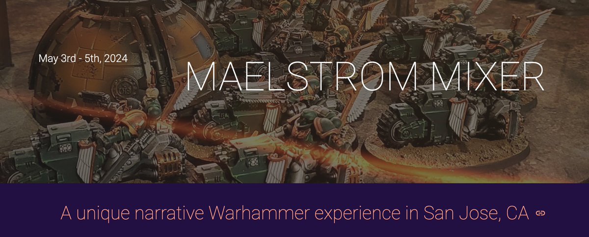 Angela (@hobby_night) on Twitter photo Tomorrow I'm checking out the Maelstrom Mixer at <a href="/guildhouse/">Guildhouse</a>. It's been a while since I've seen the folk at Faultline 40K & I'm excited to meet the YouTubers from The Hobby Collab!
Want to check out the Narrative campaign? Watch here 👉 youtube.com/watch?v=sCcc3X… Tomorrow I'm checking out the Maelstrom Mixer at <a href="/guildhouse/">Guildhouse</a>. It's been a while since I've seen the folk at Faultline 40K & I'm excited to meet the YouTubers from The Hobby Collab!
Want to check out the Narrative campaign? Watch here 👉 youtube.com/watch?v=sCcc3X…