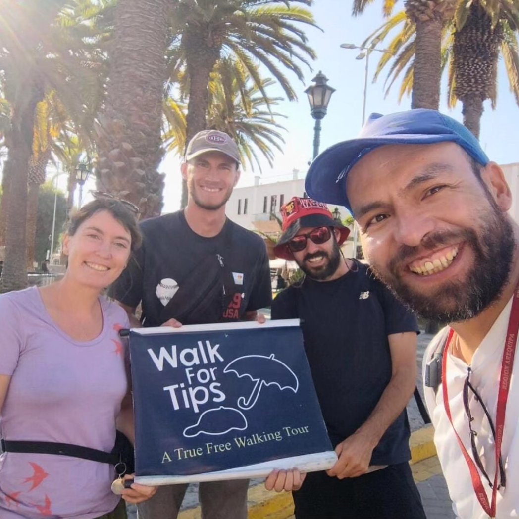 walk_for_tips's tweet photo. 🇫🇷 Today I had a group of French people who decided to do the walking tour in Spanish.
#Arequipa #Perú #ontripadvisor🦉 #guidetours #GuideTravels #peru🇵🇪 #Peru #airbnb #mayo #South ☀️ #World #Easter #普通話之旅 #rafting #PeruvianFood #CookingClass #May #Bitcoin #TikTok https://t.co/NvvRfXtNq0
