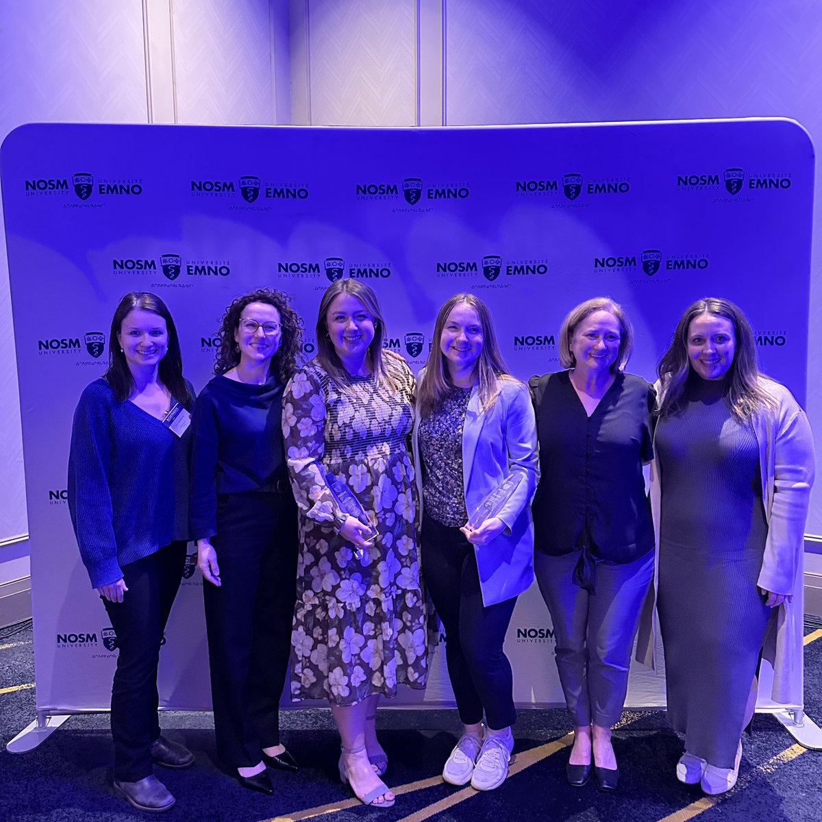 👏 Tonight, we celebrate the dedication and innovation of preceptors in our dietetics and rehabilitation sciences programs. Congratulations to the winners of the Health Sciences Preceptor Awards! Full list: celebrate.nosm.ca. <a href="/ddsv3/">Dr. Sarita Verma (She/Her)</a> <a href="/clariviere2/">Céline Larivière</a> <a href="/MikeRavenek/">Mike Ravenek</a> <a href="/CaraGreenRD/">Cara Green</a>