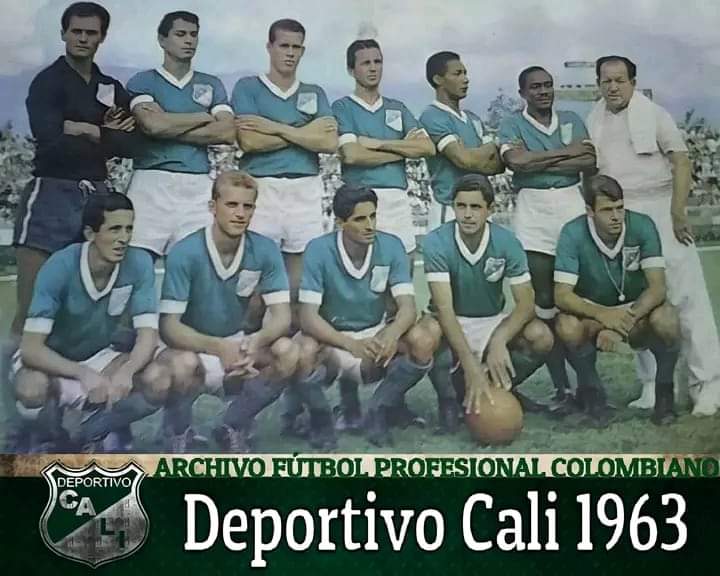 Aquel 1963 Deportivo Cali @diosesazul1946 @tocata11 @Calicampeon1912