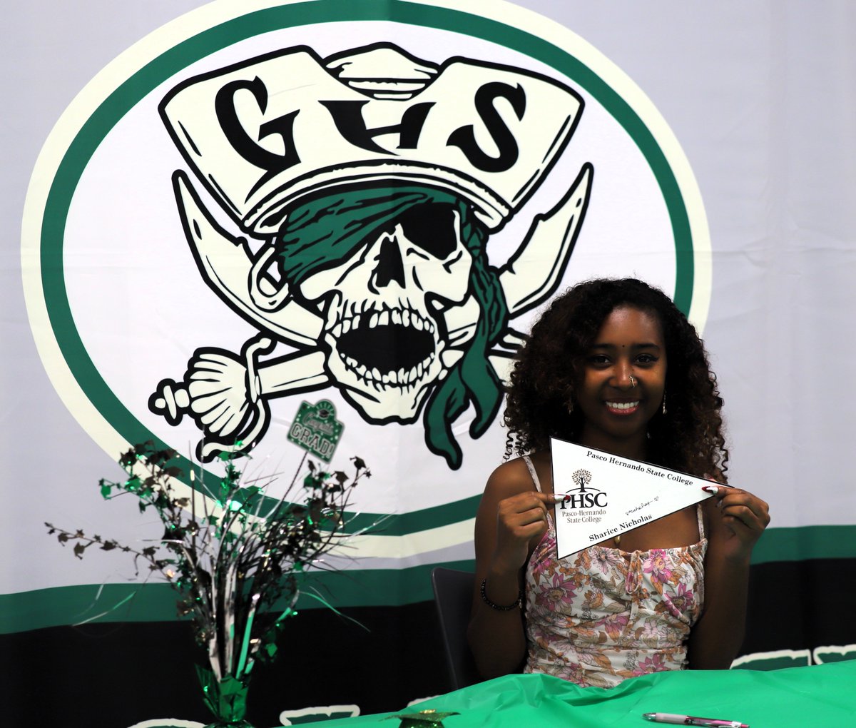Decision Day at GHS! Congratulations Bucs! #DecisionDayFL <a href="/gulfhighschool/">Gulf High School</a> <a href="/MsMazGHS/">Amy Maz</a>