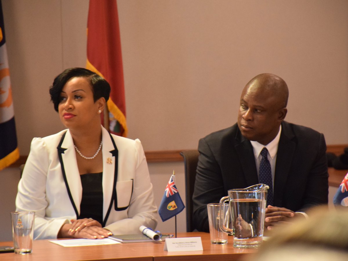 perinbradley's tweet photo. Honored to represent Anguilla at the G6 Deputy Governors &amp; Heads of Public Service Meeting in Grand Cayman. Thanks to DG Manderson for an inspiring event! Excited for next year's meeting in TCI. #PublicService #UKOTs #Collaboration https://t.co/l9QPeptMY9