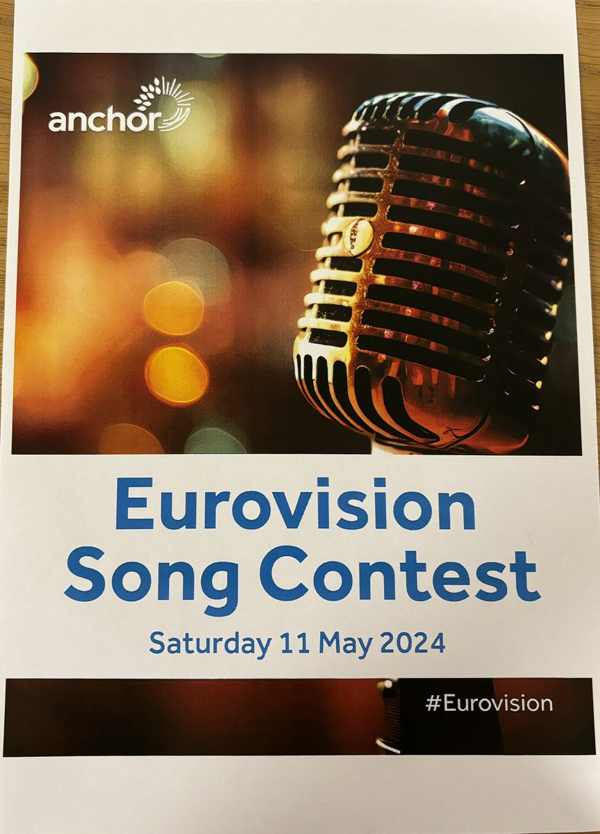 Will you be watching the #Eurovision2024 ? #laterlife