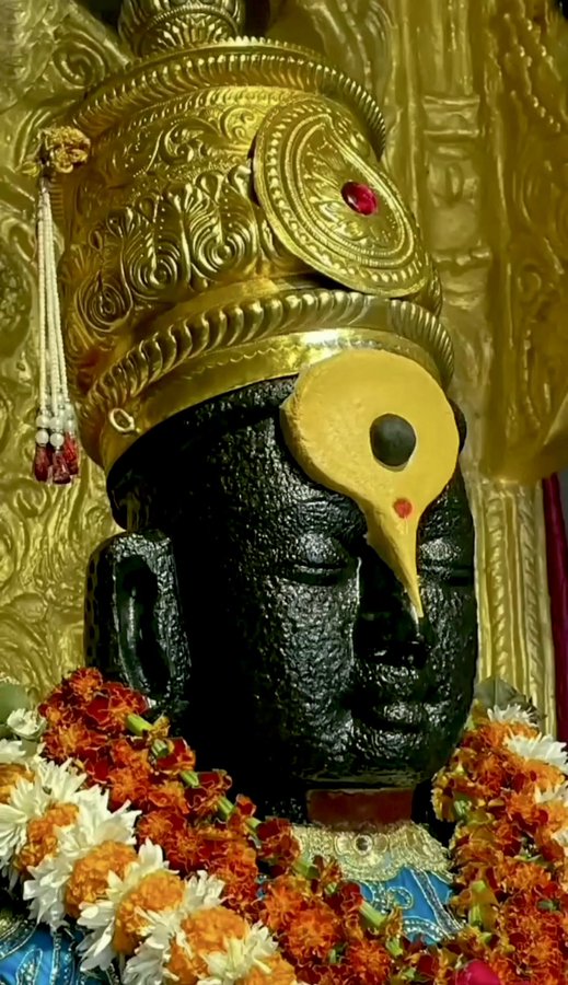 Divine Face Of Shri Vitthal 😌🙏🏻🚩 @LostTemple7