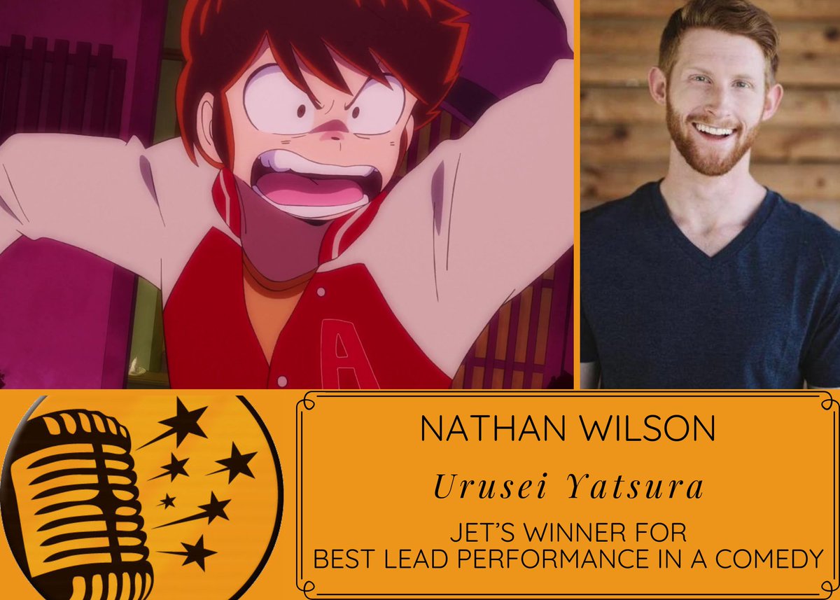 @hereliesanjali @jadbsaxton My award for Best Leading Performance in a Comedy goes to @natatot for Ataru in Urusei Yatsura. He played him with all the energy of a Looney Tunes character combined with the worst person you know and was great at making Ataru so despicable that it circled around to be hilarious