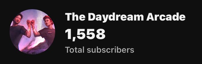 We hit 1K subscribers on YouTube back in March, it’s insane that we’re a little over 400 away from 2K. 

In April, across all our analytics we reached double the amount of viewers/subs/watch hours than we did in March. We need to be proud for a sec, we both feel very lucky ❤️
