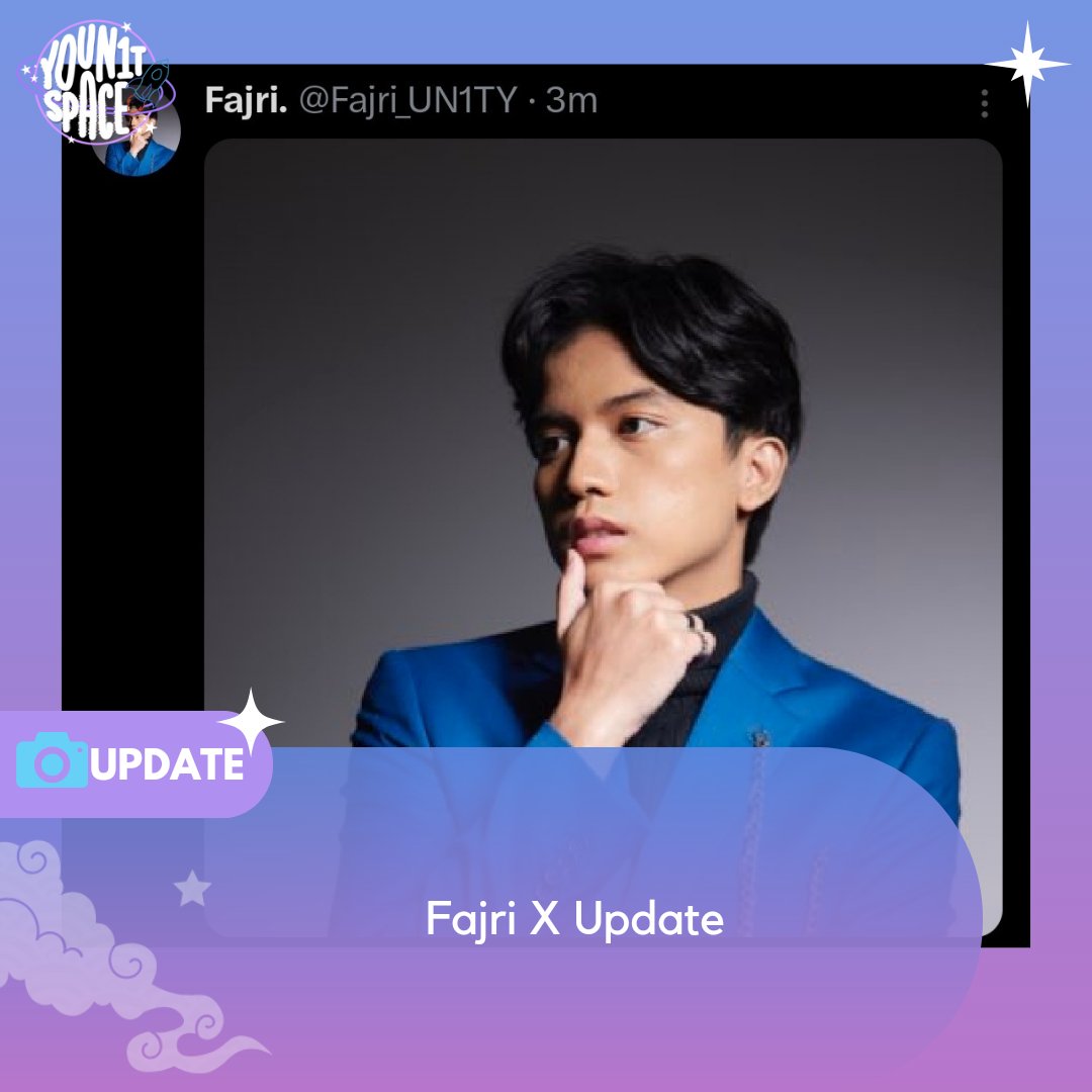 📸 [240504] Fajri on X

@Fajri_UN1TY #FAJRI #UN1TY