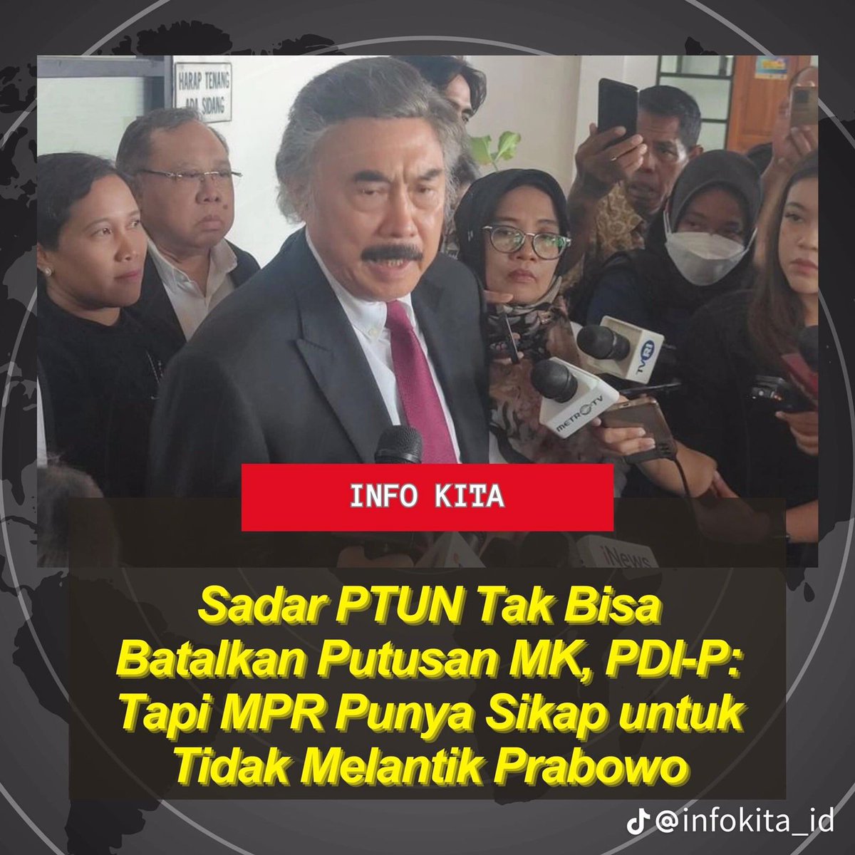 Apa maunya Banteng ini…? Ingin berkuasa terus rupanya, smg PDIP hancur lebur berantakan krn keangkuhan dan kesombongan mrk sendiri…!