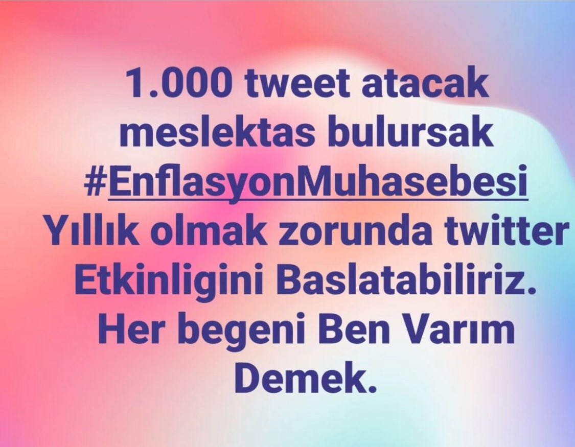 #enflasyonmuhasebesi