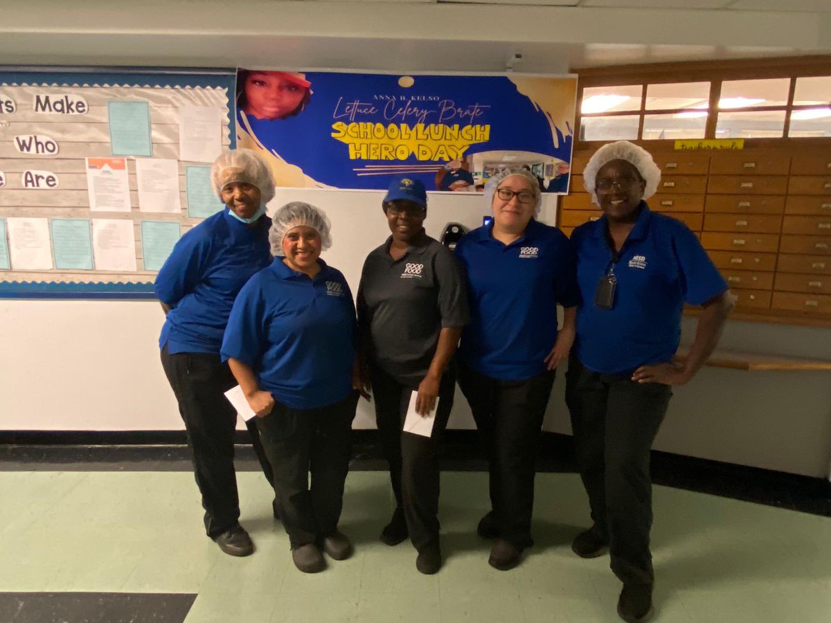 Who’s got the greatest School Lunch Heroes in the country? We do…that’s who!!! Thank you ladies for all you do!!!