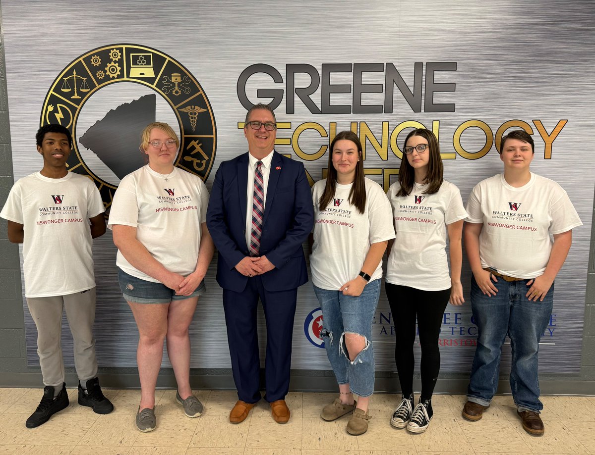 GTC - Greene Technology Center (@greenetechctr) on Twitter photo TCAT and Walter’s State Community College signed GTC students today for Fall 2024 start date! Congratulations on your amazing post-secondary choice!
<a href="/MorristownTCAT/">TCAT Morristown</a> <a href="/WaltersState/">Walters State</a> <a href="/ChefDani76/">Danielle Carter</a> TCAT and Walter’s State Community College signed GTC students today for Fall 2024 start date! Congratulations on your amazing post-secondary choice!
<a href="/MorristownTCAT/">TCAT Morristown</a> <a href="/WaltersState/">Walters State</a> <a href="/ChefDani76/">Danielle Carter</a>