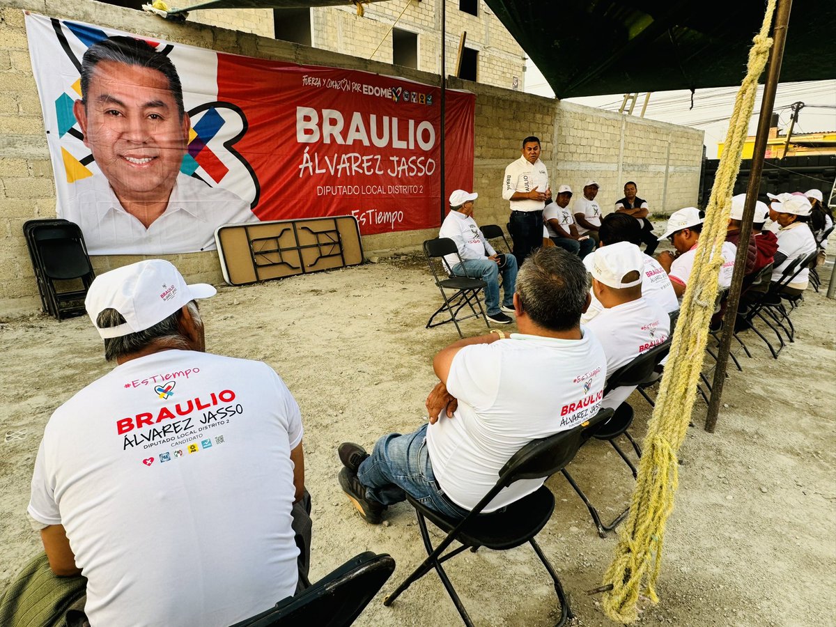 braulioalvarezj's tweet photo. #EsTiempo
De vivir seguros y sin miedo en el #Distrito2Toluca.
Seré su voz en el congreso para traer más recursos en materia de seguridad para el #BarrioGuadalupeTotoltepec

#BraulioCandidatoaDiputadoDistrito2Toluca https://t.co/wws4wX8Qm2