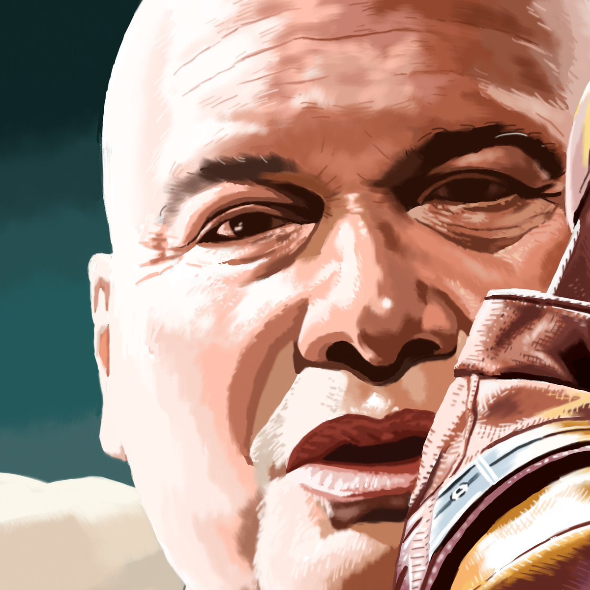 GusGamma78's tweet photo. Late night #FiskFriday. #WilsonFisk #Kingpin #Daredevil @vincentdonofrio #fanart @GraphiteMethod #digitalart https://t.co/HWQ4xIF3aH
