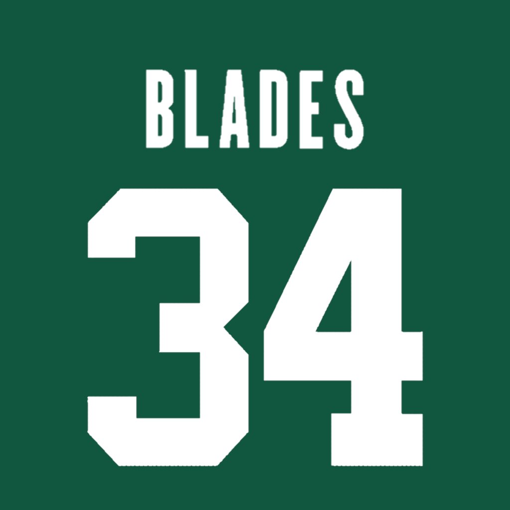 New York Jets DB Al Blades (@AlBlades_Jr) is wearing number 34. Last assigned to Justin Hardee. #JetUp